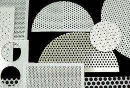 高溫殺菌鍋隔板，打孔塑料板，耐高溫打孔PP板