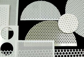 高溫殺菌鍋隔板，打孔塑料板，耐高溫打孔PP板